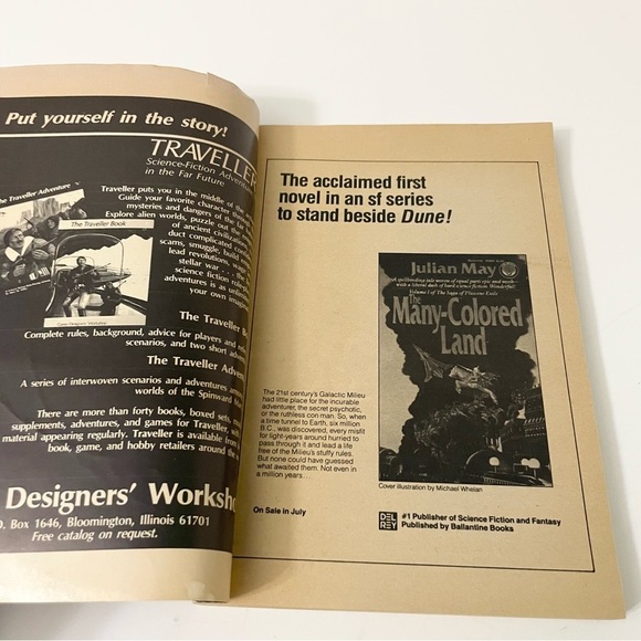 Isaac Asimov's Science Fiction Magazine July 1983 Tanith Lee, Ursula K. Le Guin - Picture 12 of 16